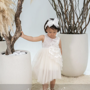 Stova Bambini Βαπτιστικό Φόρεμα SS26 G7
