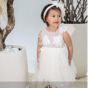 Stova Bambini Βαπτιστικό Φόρεμα SS26 G8