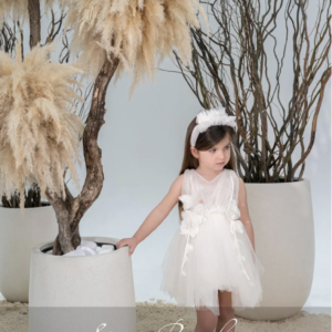 Stova Bambini Βαπτιστικό Φόρεμα SS26 G10