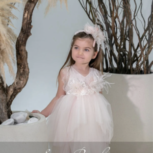 Stova Bambini Βαπτιστικό Φόρεμα SS26 G12