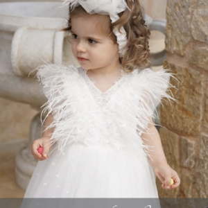 Stova Bambini Βαπτιστικό Φόρεμα SS26 G14