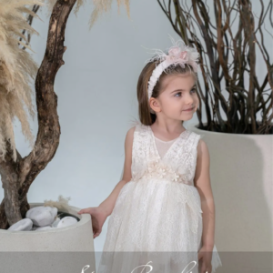Stova Bambini Βαπτιστικό Φόρεμα SS26 G15