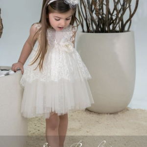 Stova Bambini Βαπτιστικό Φόρεμα SS26 G16