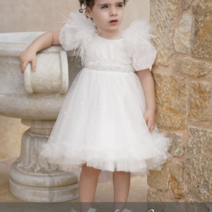 Stova Bambini Βαπτιστικό Φόρεμα SS26 G18