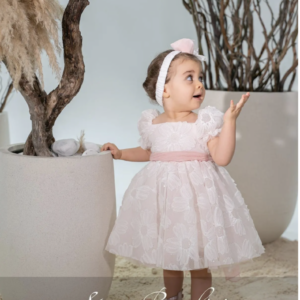 Stova Bambini Βαπτιστικό Φόρεμα SS26 G22