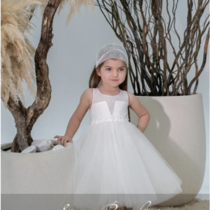 Stova Bambini Βαπτιστικό Φόρεμα SS26 G29