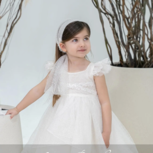 Stova Bambini Βαπτιστικό Φόρεμα SS26 G33